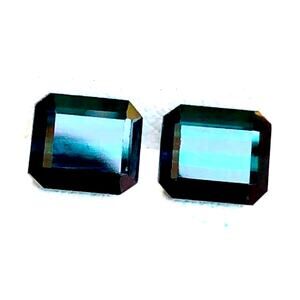 Deep Blue-Green Tourmaline Pair!!